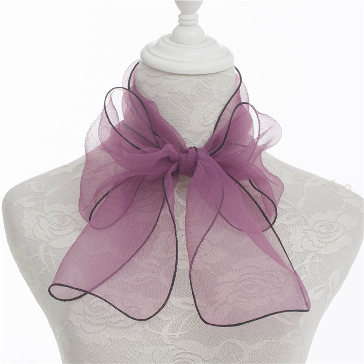 Organza Masni Sál Táska Kiegészítő, 100% Poliészter, Crepe Kötés, Közepes Hossz, Nyár