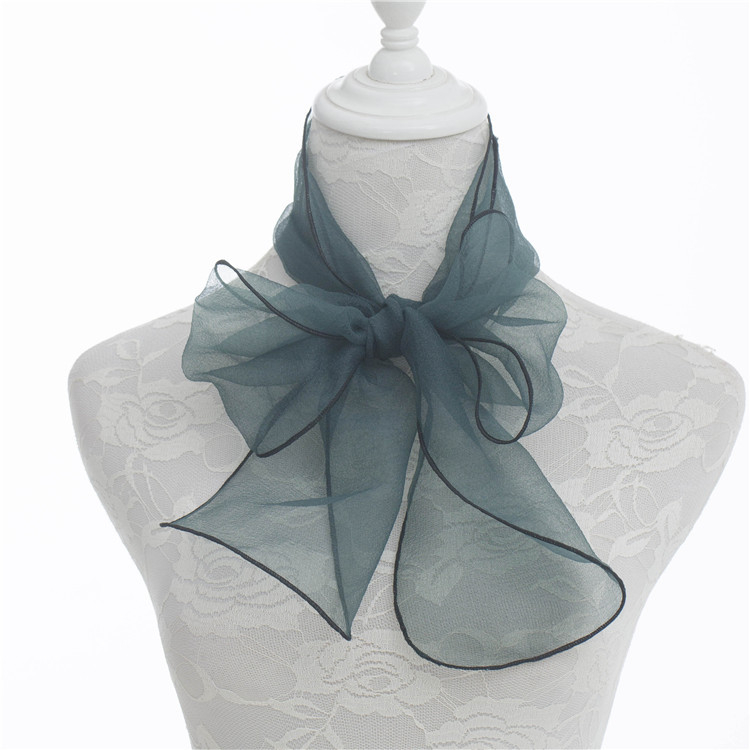 Organza Masni Sál Táska Kiegészítő, 100% Poliészter, Crepe Kötés, Közepes Hossz, Nyár