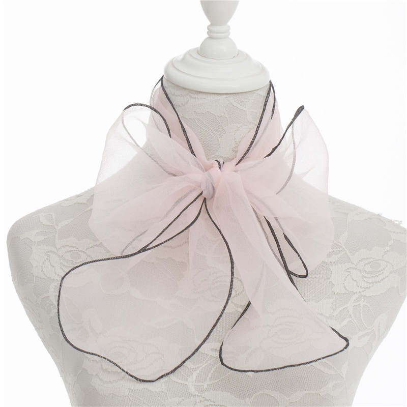 Organza Masni Sál Táska Kiegészítő, 100% Poliészter, Crepe Kötés, Közepes Hossz, Nyár