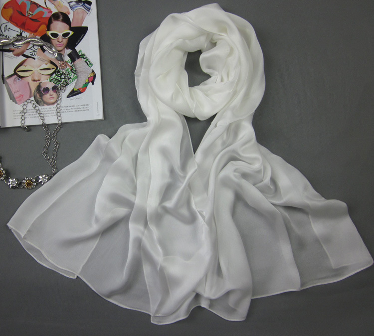 Xin totem Szatén selyemsál – 100% mulberry selyem, szatén szövés, divatos városi stílus, tavasz