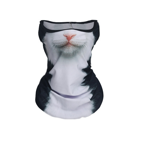 Fél arcmaszk és nyakmelegítő – szélálló kerékpározáshoz, napvédelmet nyújtó, poliészter anyag (>96%), nyár 2025 megjelenés