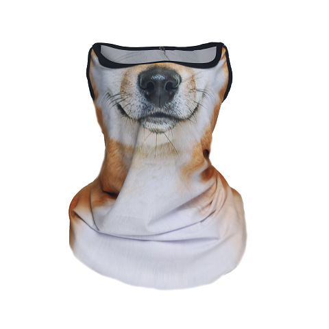 Fél arcmaszk és nyakmelegítő – szélálló kerékpározáshoz, napvédelmet nyújtó, poliészter anyag (>96%), nyár 2025 megjelenés