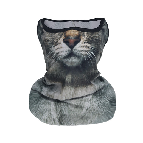 Fél arcmaszk és nyakmelegítő – szélálló kerékpározáshoz, napvédelmet nyújtó, poliészter anyag (>96%), nyár 2025 megjelenés