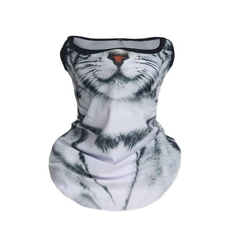 Fél arcmaszk és nyakmelegítő – szélálló kerékpározáshoz, napvédelmet nyújtó, poliészter anyag (>96%), nyár 2025 megjelenés