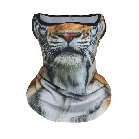 Fél arcmaszk és nyakmelegítő – szélálló kerékpározáshoz, napvédelmet nyújtó, poliészter anyag (>96%), nyár 2025 megjelenés