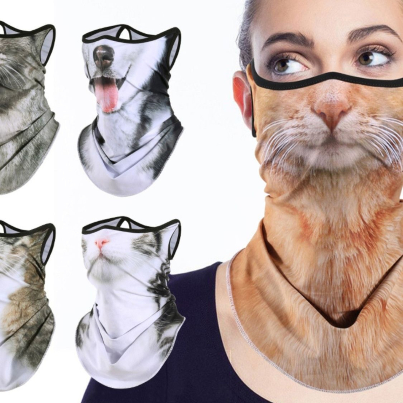 Fél arcmaszk és nyakmelegítő – szélálló kerékpározáshoz, napvédelmet nyújtó, poliészter anyag (>96%), nyár 2025 megjelenés