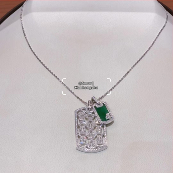 Geometriska agāta kaklarota, Jauns ķīniešu stils, Personalizēts dizains, 2025. gada pavasaris