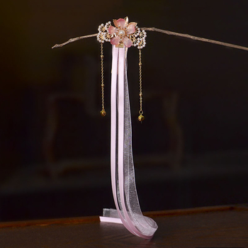 Laste juukseklambrid Han dinastia stiilis lille motiiviga