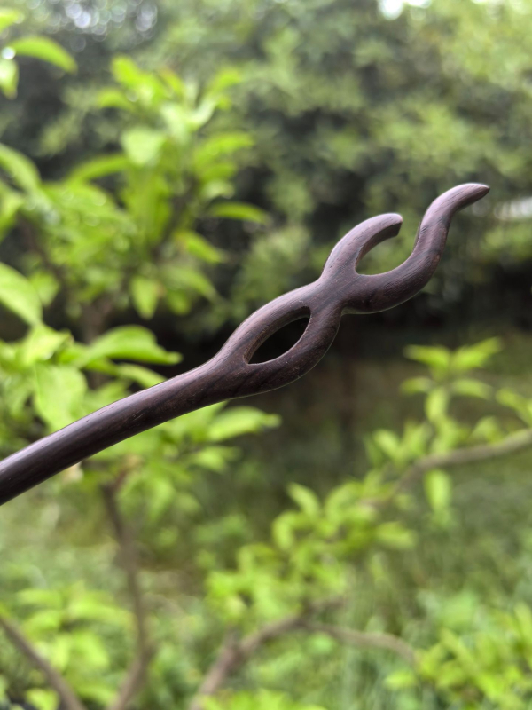 Käsitsi graveeritud puitne juukseklips, retro antiikstiil, kohandatav, sobiv pulmadeks kingitus