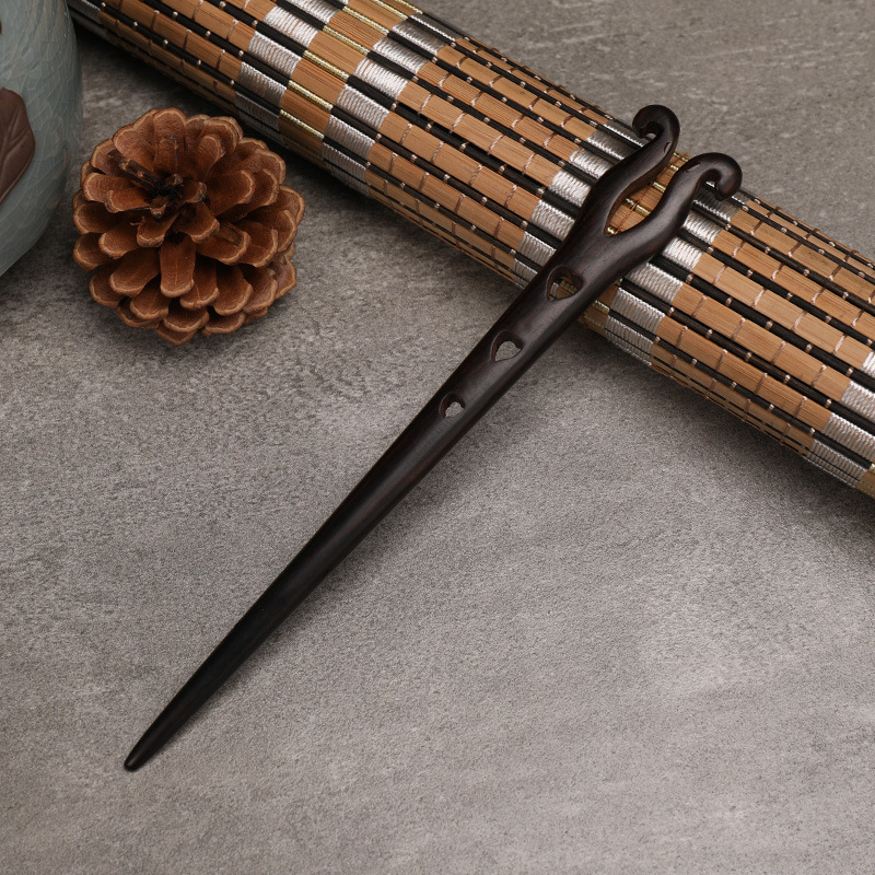 Käsitsi graveeritud puitne juukseklips, retro antiikstiil, kohandatav, sobiv pulmadeks kingitus