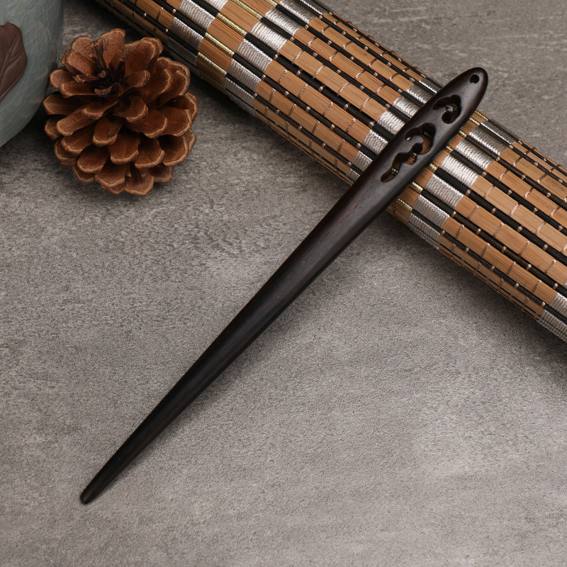 Käsitsi graveeritud puitne juukseklips, retro antiikstiil, kohandatav, sobiv pulmadeks kingitus