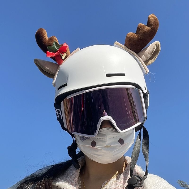 Fenglan 58455 Kuromi galvas lente ķiveres dekorācija, piemērojama slēpošanas un snovborda ķiverēm