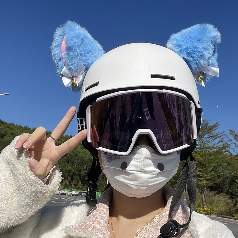 Fenglan 58455 Kuromi galvas lente ķiveres dekorācija, piemērojama slēpošanas un snovborda ķiverēm