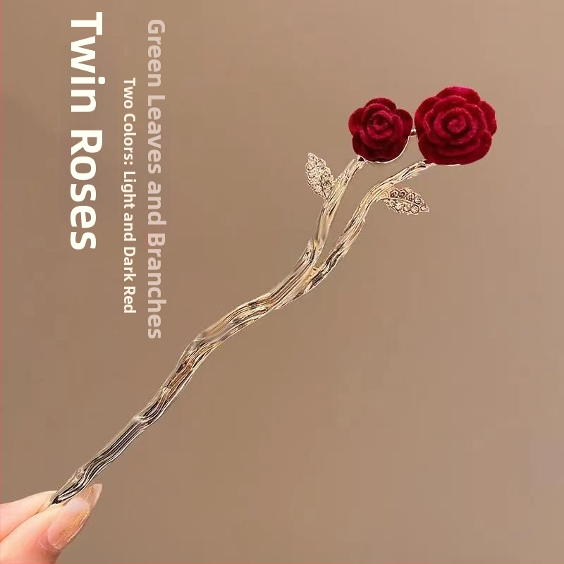 Juukseklips bojtidega, hiina stiilis Han dinastia inspiratsioon, sulamaterjal, 2021. aasta suvine väljaanne