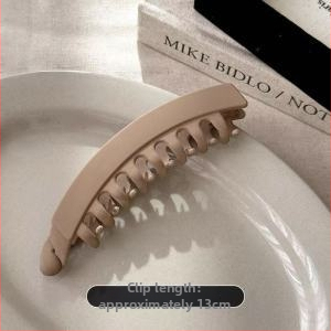 U-kujuline juukseklips ümmarguse helmiga, etnilise stiiliga, materjal: atsetaat