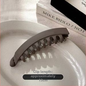 U-kujuline juukseklips ümmarguse helmiga, etnilise stiiliga, materjal: atsetaat