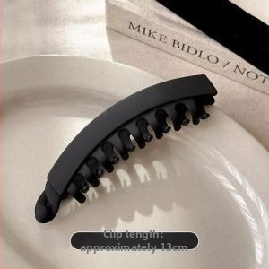 U-kujuline juukseklips ümmarguse helmiga, etnilise stiiliga, materjal: atsetaat