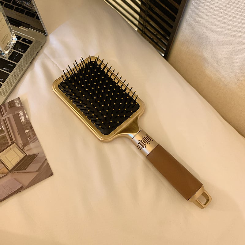 Pieptene de masaj cu pernă de aer pentru păr lung, anti-static, îngrijire a scalpului