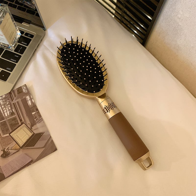 Pieptene de masaj cu pernă de aer pentru păr lung, anti-static, îngrijire a scalpului