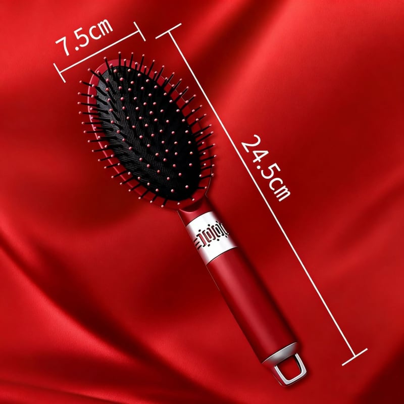 Pieptene de masaj cu pernă de aer pentru păr lung, anti-static, îngrijire a scalpului