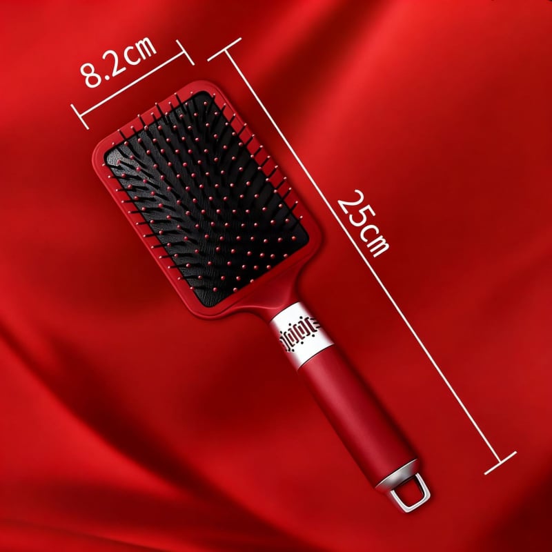 Pieptene de masaj cu pernă de aer pentru păr lung, anti-static, îngrijire a scalpului