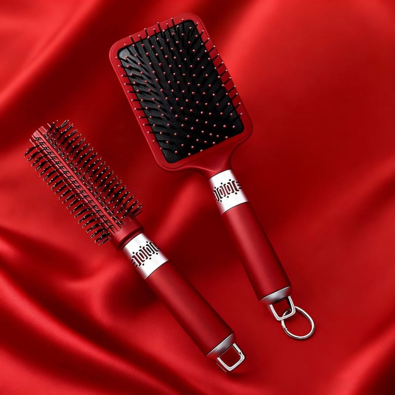 Pieptene de masaj cu pernă de aer pentru păr lung, anti-static, îngrijire a scalpului