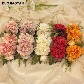 Dodatak za kosu s platnenim cvijetom, ručno izrađeno, boemski etnički stil