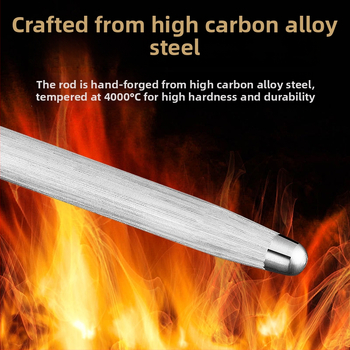 Peilių galandimo lazdelė – aukštos anglies plienas, profesionalus, universalus stilius, išleista 2022 m. pavasarį