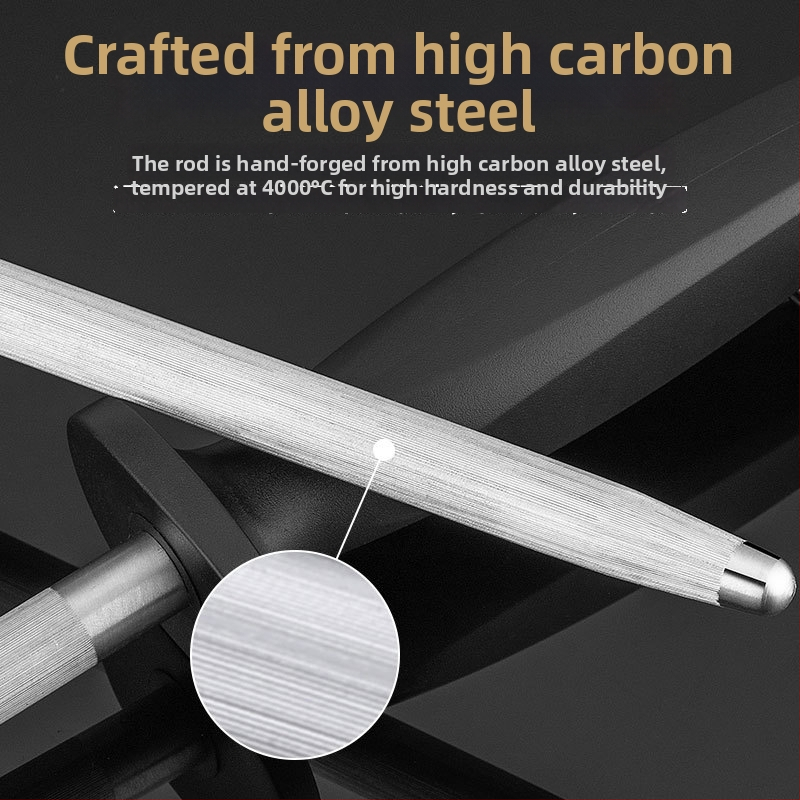 Brúsna tyč na nože – vysokouhlíková oceľ, profesionálna, univerzálny štýl, uvedená na trh jar 2022