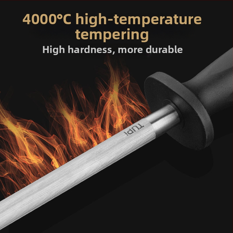 Brúsna tyč na nože – vysokouhlíková oceľ, profesionálna, univerzálny štýl, uvedená na trh jar 2022