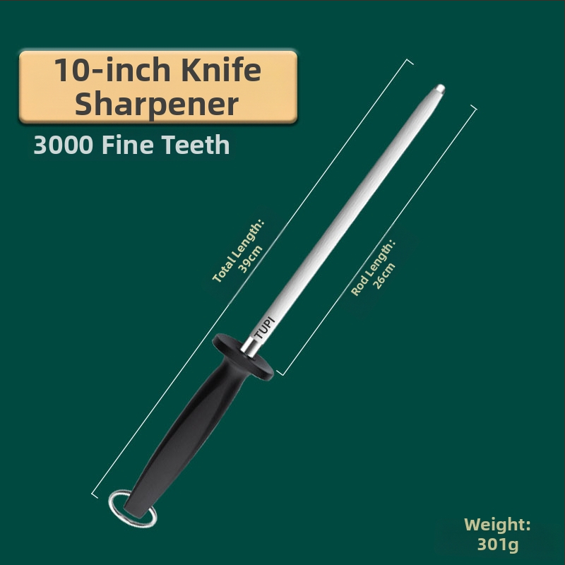 Peilių galandimo lazdelė – aukštos anglies plienas, profesionalus, universalus stilius, išleista 2022 m. pavasarį