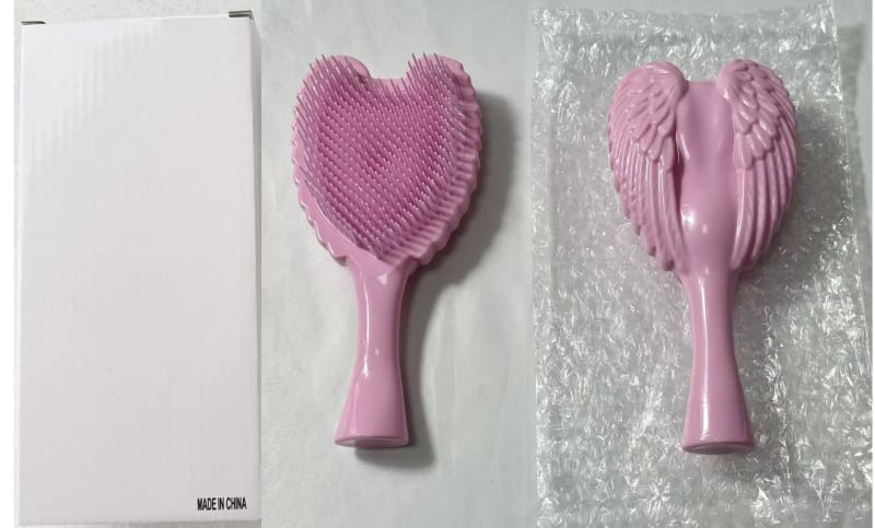 Masāžas ķemme ar gaisa spilvenu sievietēm – Eņģeļu karalienes spārnu dizains, Daudzfunkcionāla kopšana (Zīmols: Laugh well; Materiāls: ABS; Izcelsme: Zhejiang; Piemērots: Vispārējā sabiedrība)