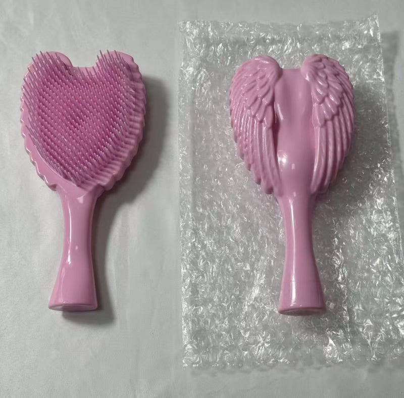 Masāžas ķemme ar gaisa spilvenu sievietēm – Eņģeļu karalienes spārnu dizains, Daudzfunkcionāla kopšana (Zīmols: Laugh well; Materiāls: ABS; Izcelsme: Zhejiang; Piemērots: Vispārējā sabiedrība)