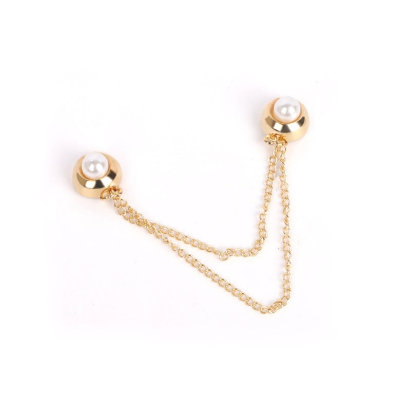 Μαγνητικά μανικετόκουμπα – κράμα μετάλλου, γυναικείο IN στυλ, στρογγυλό σχήμα, ηλεκτροπλατίωση, άνοιξη 2025