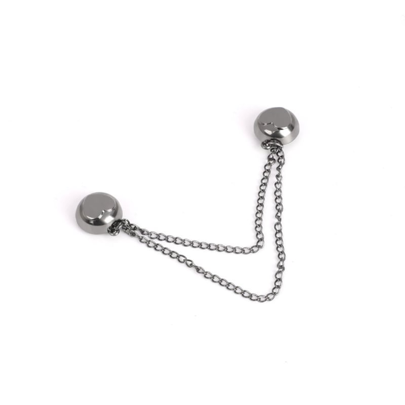 Μαγνητικά μανικετόκουμπα – κράμα μετάλλου, γυναικείο IN στυλ, στρογγυλό σχήμα, ηλεκτροπλατίωση, άνοιξη 2025