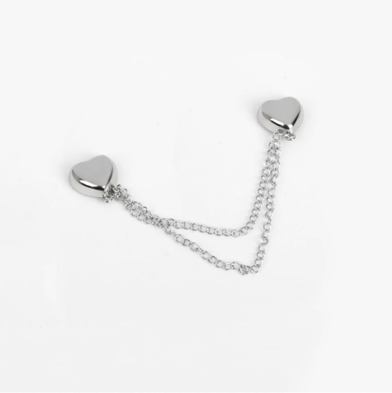 Μαγνητικά μανικετόκουμπα – κράμα μετάλλου, γυναικείο IN στυλ, στρογγυλό σχήμα, ηλεκτροπλατίωση, άνοιξη 2025