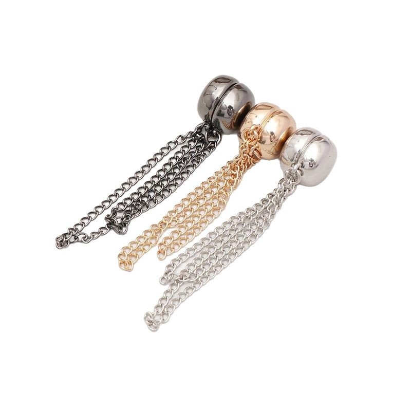 Μαγνητικά μανικετόκουμπα – κράμα μετάλλου, γυναικείο IN στυλ, στρογγυλό σχήμα, ηλεκτροπλατίωση, άνοιξη 2025