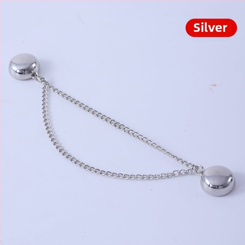 Μαγνητικά μανικετόκουμπα – κράμα μετάλλου, γυναικείο IN στυλ, στρογγυλό σχήμα, ηλεκτροπλατίωση, άνοιξη 2025