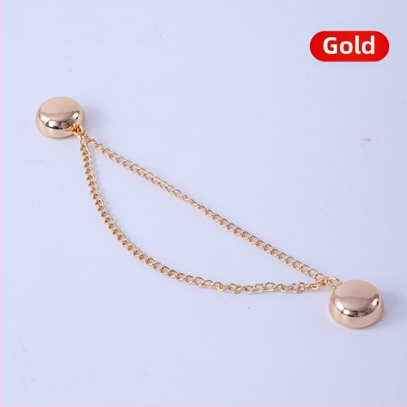 Μαγνητικά μανικετόκουμπα – κράμα μετάλλου, γυναικείο IN στυλ, στρογγυλό σχήμα, ηλεκτροπλατίωση, άνοιξη 2025