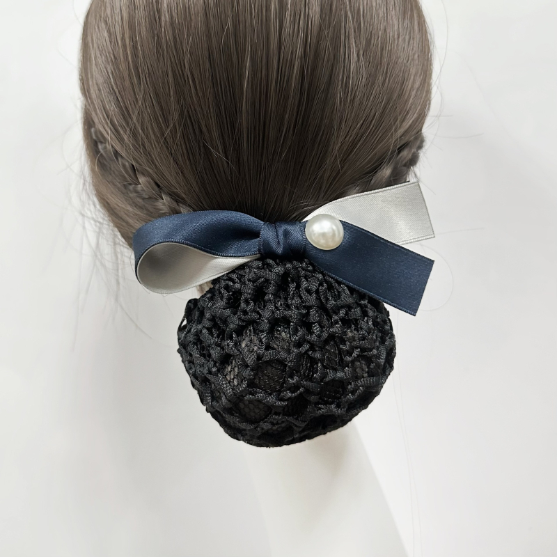 Accesoriu pentru păr pentru femei – plasă textilă pentru coc, model D-020, primăvară 2023