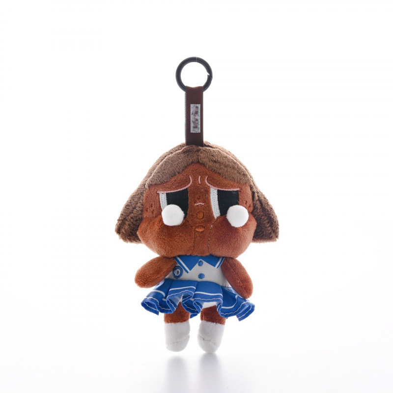 Šviesianti pūkuota lėlė raktų pakabukui mokyklos kuprinei - mielas studentų stiliaus figūrėlė, scenų žaidimas, amžius 7–14 metų, spalvota dėžutė įpakavimas