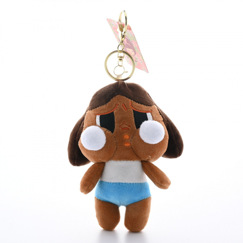 Šviesianti pūkuota lėlė raktų pakabukui mokyklos kuprinei - mielas studentų stiliaus figūrėlė, scenų žaidimas, amžius 7–14 metų, spalvota dėžutė įpakavimas