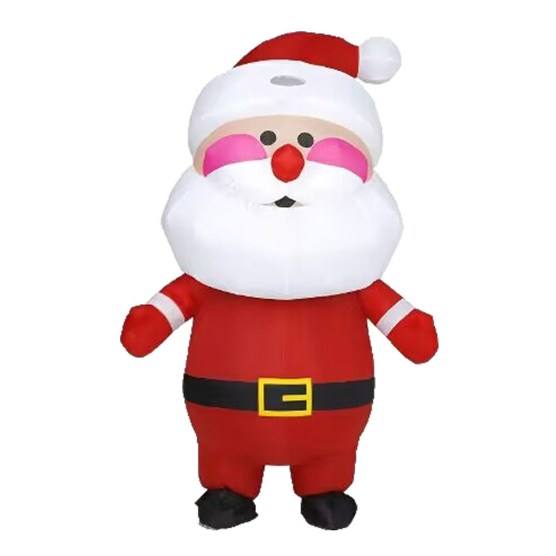 Karikatuurne maskott-kostüüm – puhutav põdrakostüüm lavaproovideks (210T kangas; puhutav; pooljuhitav ja pool-mehaaniline valmistus; sobiv pühade ja lavaproovide jaoks)