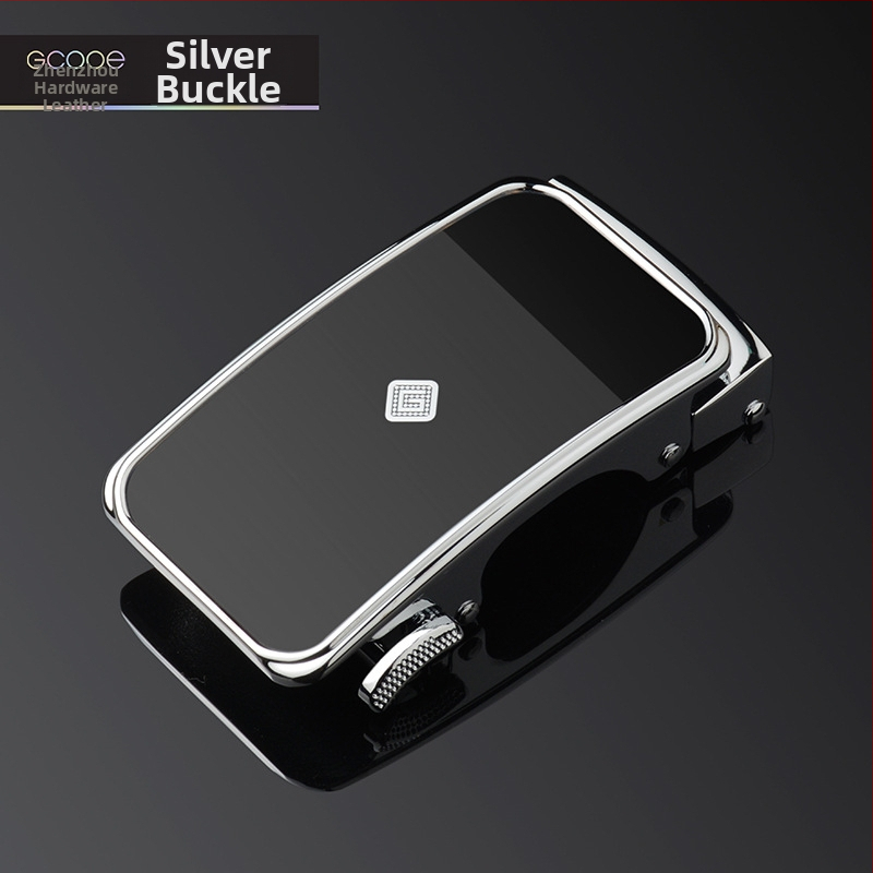 Automātiska jostu sprādze ar pielāgotu logotipu, sakausējums, brīvā laika biznesa stils, piemērots visiem gadalaikiem, pavasaris 2024