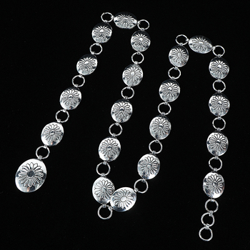 Ling Nuo metāla jostas ķēde, universāls stils, vienkāršā cilpa, platums 2–3 cm