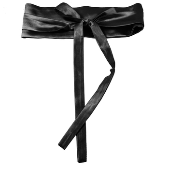 Curea de talie din mătase, cataramă din țesătură, cataramă netedă, lățime peste 4 cm, lucrată manual