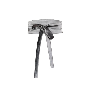 Curea de talie din mătase, cataramă din țesătură, cataramă netedă, lățime peste 4 cm, lucrată manual