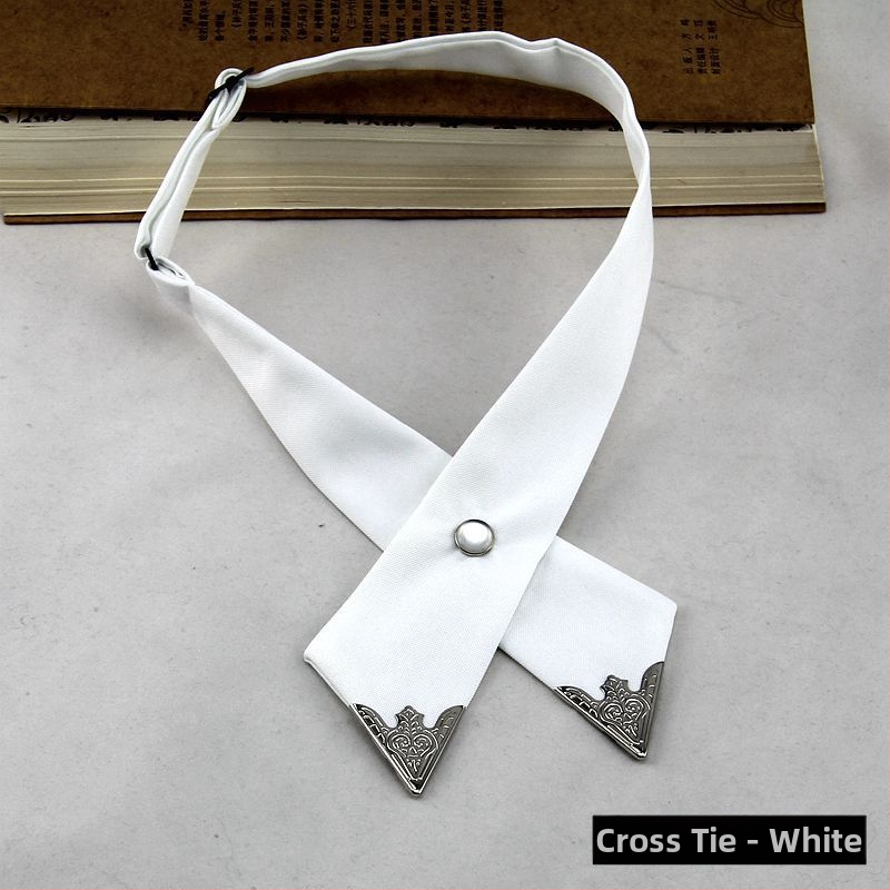 Kakla pušķis bow tie, roku darbs, neilona filament, vienkrāsains, universāls