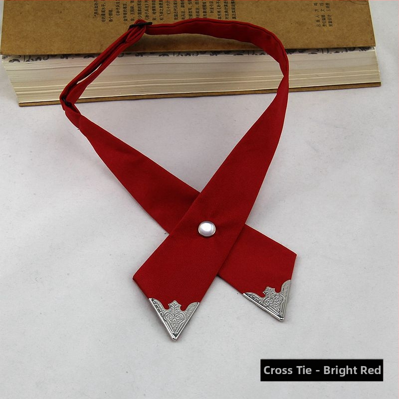 Kakla pušķis bow tie, roku darbs, neilona filament, vienkrāsains, universāls