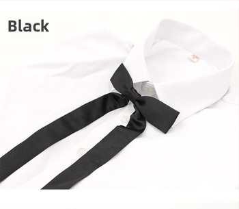 Ziedu motīva kakla lente ar papionu, satīna apdare, poliestera šķiedra, vienkrāsains raksts, sievietes stils, pielāgota apstrāde.